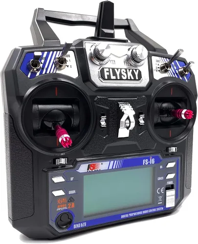 Miniatura 2 de FLYSKY FS-i6 6CH 2.4GHz Sistema de Radio RC Transmisor Controlador con Receptor FS-iA6 para RC Helicóptero Avión Cuadricóptero Planeador (Modo_2)