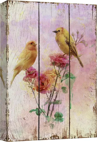 Miniatura 20 de Wall26 - Arte de pared estampado en lienzo con decoración occidental sobre panel de madera, naturaleza salvaje con sol y cielo brillantes, arte