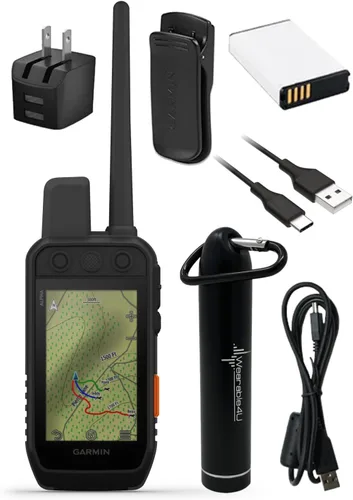 Miniatura 7 de Garmin Alpha 300 de mano, seguimiento avanzado de perros y entrenamiento de mano, pantalla táctil con paquete E-Bank