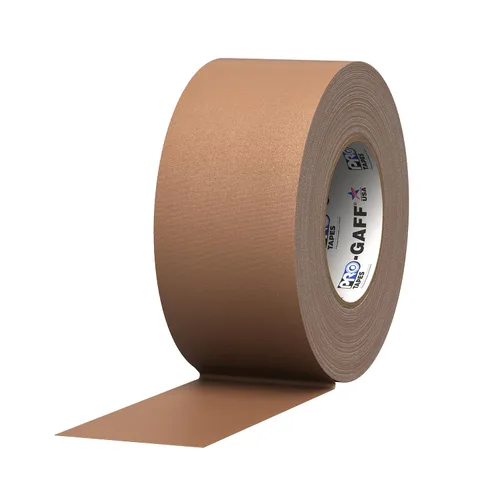 Miniatura 35 de Cinta Pro Gaff Gaffers de 1 pulgada de longitud de 55 yardas de longitud, color azul eléctrico mate. Cinta de alta resistencia de alta calidad