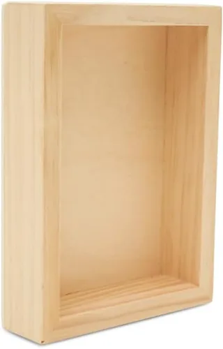 Miniatura 35 de Panel de pintura de abedul de 11 x 14 x 1-1/2 pulgadas, paquete de 3 tableros de lienzo de madera para pintar, carteles en blanco para manualidades