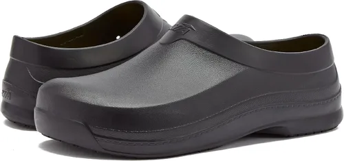Avia Flame - Zuecos antideslizantes para hombre, zapatos antideslizantes para servicio de alimentos, zapatos antideslizantes para restaurante y