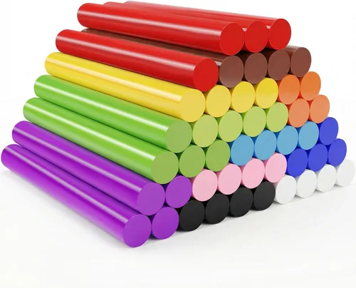 Miniatura 9 de ENPOINT Barras de pegamento caliente negras de tamaño completo, 24 unidades de 4 pulgadas de largo x 0.43 pulgadas de diámetro para manualidades