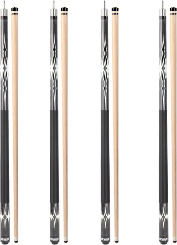 Miniatura 20 de GSE Games & Sports Expert 58" 2-Piece Canadian Maple Hardwood Billiard Pool Cue Sticks for Men/Women, House or Commercial/Bar Use