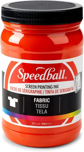 Miniatura 14 de Speedball Tinta de impresión de pantalla de tela, 8 onzas, color negro para impresión de camisetas y serigrafía