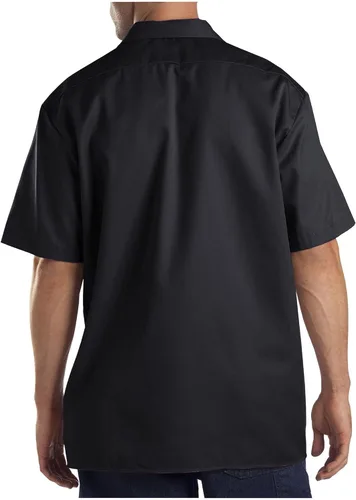 Miniatura 4 de Dickies Camisa de trabajo de sarga flexible de manga corta para hombre