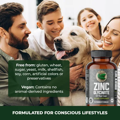 Miniatura 5 de Pure Lab Vitamins Glicinato de zinc – 60 cápsulas vegetales