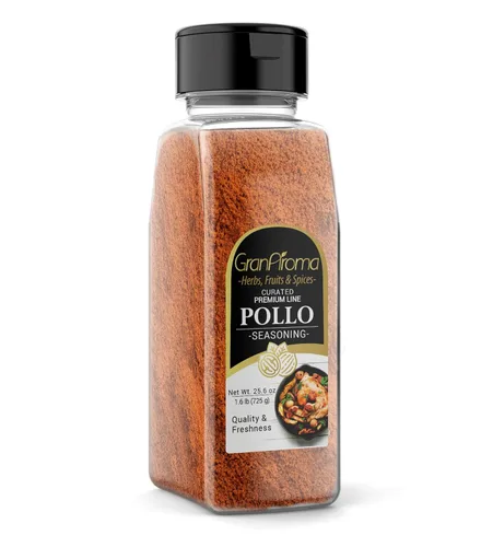 GranAroma Condimento Pollo, 1.6 libras, mezcla de especias auténticas, salado y sabroso, condimento para pollo