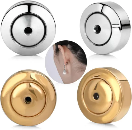 Miniatura 11 de Reemplazos de Parte Trasera de Pendientes, 4 Piezas de Parte Trasera de Pendientes para Tachuelas, Pendientes de Diamante, Parte Trasera