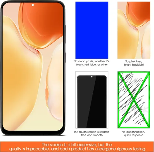 Miniatura 6 de TFT para Samsung Galaxy S23 reemplazo de pantalla para Samsung S23 pantalla LCD SM-S911B SM-S911U LCD táctil digitalizador Asamblea negro con marco