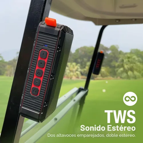 Miniatura 7 de Altavoz de golf Bluetooth magnético portátil profesional inalámbrico impermeable IPX6/a prueba de golpes de tercera generación altavoces magnéticos