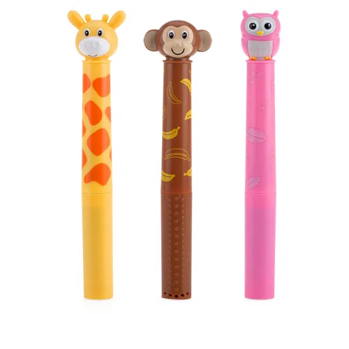 Miniatura 8 de Nuby Cepillo de dientes eléctrico con carácter animal, búho
