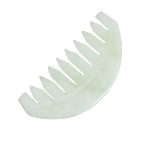 Uonlytech Peine de masaje Masajeador de pelo Masajeador Facial Masajeador de pelo nupcial Peine Regalos Vintage Herramienta Facial Masaje