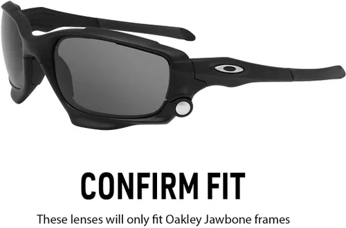 Miniatura 2 de IKON LENSES Lentes de repuesto polarizadas para gafas de sol Oakley Jawbone
