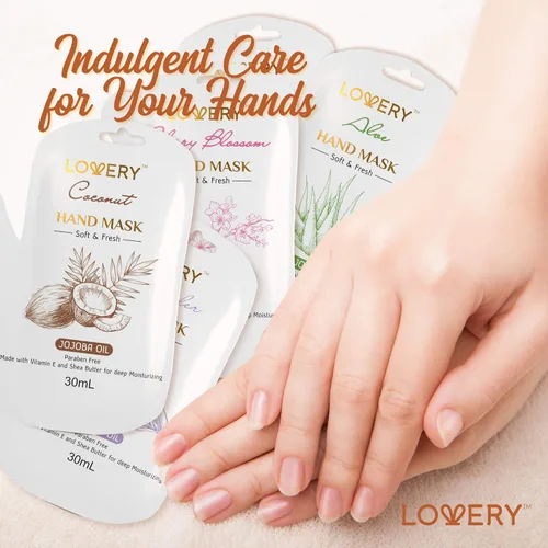 Miniatura 6 de LOVERY Set de regalo de crema de manos y máscara de manos, 10 lociones perfumadas hidratantes para manos y 5 máscaras de manos de acondicionamiento