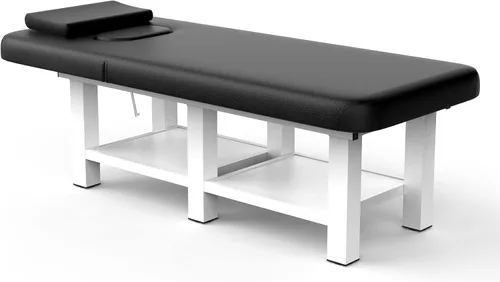 Miniatura 11 de pouseayar Mesa de masaje estacionaria, 75 pulgadas de largo y 31.5 pulgadas de ancho, cama de esteticista resistente, marco de metal de 800 libras