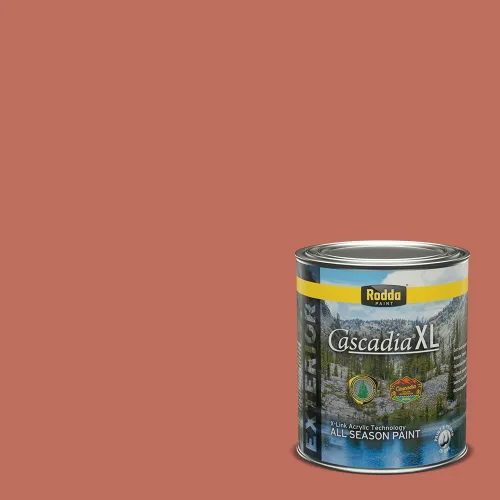 Miniatura 129 de Rodda Paint CASCADIA XL - Pintura satinada exterior e imprimación en uno, cuarto de galón, banderín para bebé