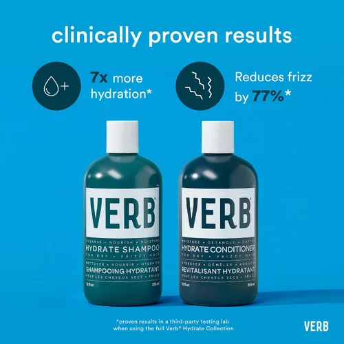 Miniatura 2 de VERB Hydrate Shampoo limpia el cabello seco y encrespado para reducir el encrespamiento y añadir humedad al cabello