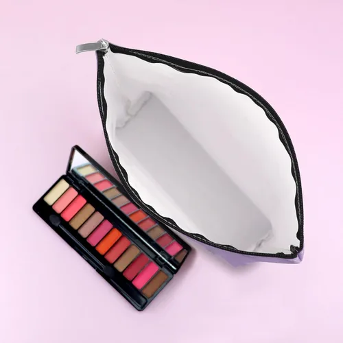 Miniatura 5 de Mxrymvu Mahjong Lovers Gift for Women Makeup Bag Mahjong Player Gifts for Friend Grandma, Verde, rosa y morado, Viajes