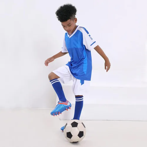 Miniatura 2 de brooman Zapatos deportivos de fútbol para niños y niñas, zapatos de fútbol para exteriores