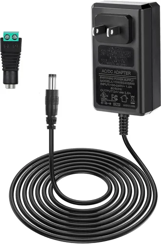 Miniatura 9 de Fuente de alimentación de 24 V con certificación UL, transformador de bajo voltaje de 24 voltios, Paquete de 2 CC 24V 2.5A 60W