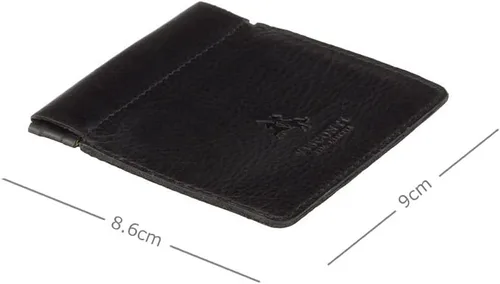 Miniatura 7 de Visconti CP7 - Monedero pequeño de cuero para hombre, monedero o llavero, Marrón, Monedero de cuero pequeño monedero monedero cambio monedero