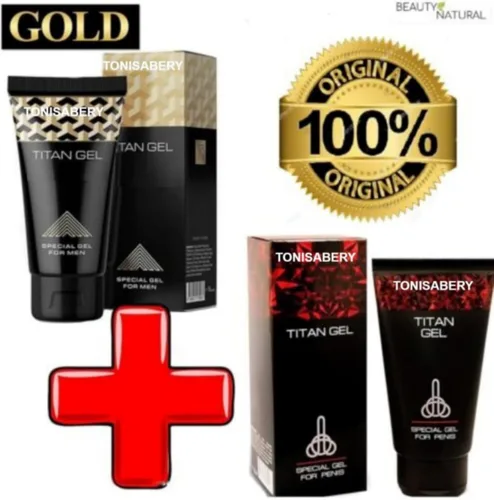 Miniatura 4 de Tonisaberey Gel Rojo para Hombres con Crema de Masaje de Gel Ti-tan Natural Original 1.7 fl oz (Paquete de 2)