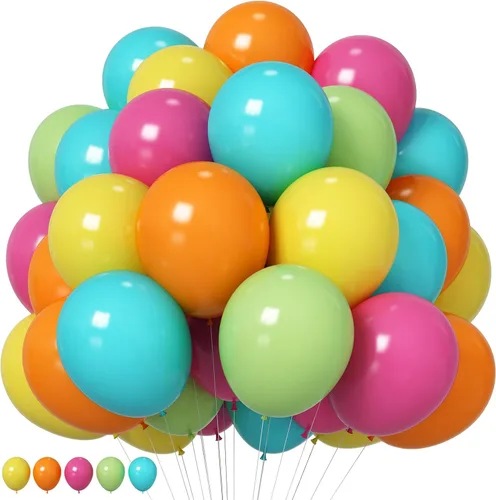 Miniatura 13 de HILAVO Globos negros, azules, blancos