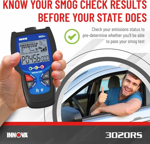 Miniatura 5 de INNOVA 3020RS Lector de códigos de motor de verificación rápido y fácil de usar, herramienta de escaneo OBD2 para ABS Clear con recomendaciones