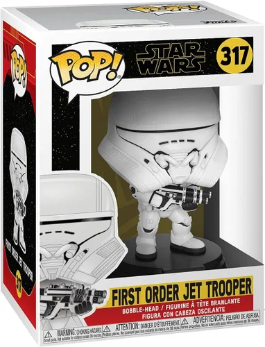 Funko Pop! Star Wars: Episodio 9, El ascenso de Skywalker - Soldado de asalto de la Primera Orden
