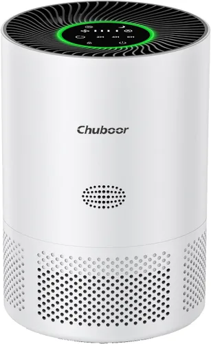 Miniatura 8 de Chuboor Purificadores de aire para habitaciones grandes del hogar, purificadores de aire H13 True HEPA para dormitorio, habitación, mascotas o humo