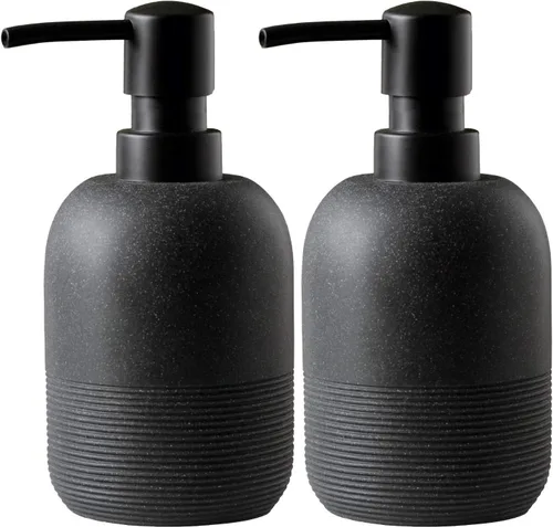 Miniatura 11 de Dispensador de Jabón GalDal Beige, Dispensador de Loción de Manos para Encimera de Baño, Dispensador de Jabón para Cocina.