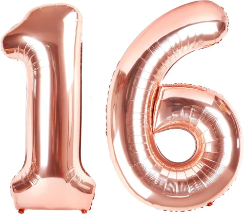 Miniatura 69 de Globos de números de 5 globos de 40 pulgadas, decoraciones de cumpleaños azules para niños y niñas, globos de números azul marino grandes