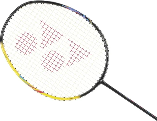 Miniatura 3 de YONEX Raqueta de bádminton de grafito serie Astrox Lite (G4, 2.72 oz, 30 libras de tensión) (Astrox 01 Amarillo Negro)