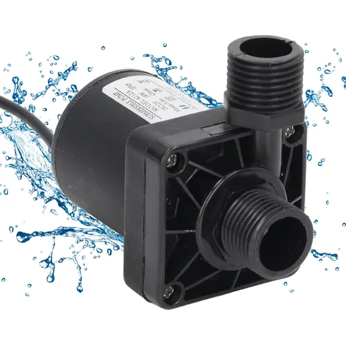 Miniatura 7 de Bomba centrífuga sin escobillas DC12V 20W IPX8 Grado Mini Bomba Sumergible para Tanque de Peces Aquaponics Fuente Sistema de Circulación de Agua