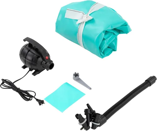 Miniatura 2 de DNYSYSJ Air Roller Air Spot - Barril de aire para gimnasia, entrenador de gimnasia con bomba eléctrica para yoga, animadoras, hogar y uso en agua