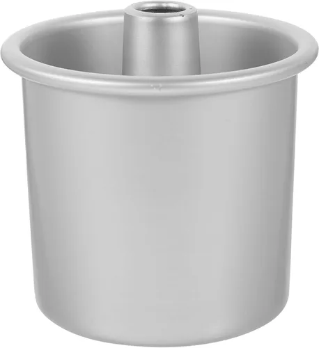 Kichvoe Molde redondo para pasteles de aleación de aluminio, con parte inferior extraíble, molde para hornear profundo para distribución uniforme