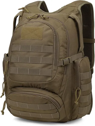 Miniatura 7 de Mardingtop - Mochilas tácticas Molle (Equipo modular de transporte de carga ligera), estilo militar, de 25 litros, para senderismo, acampar, viaje