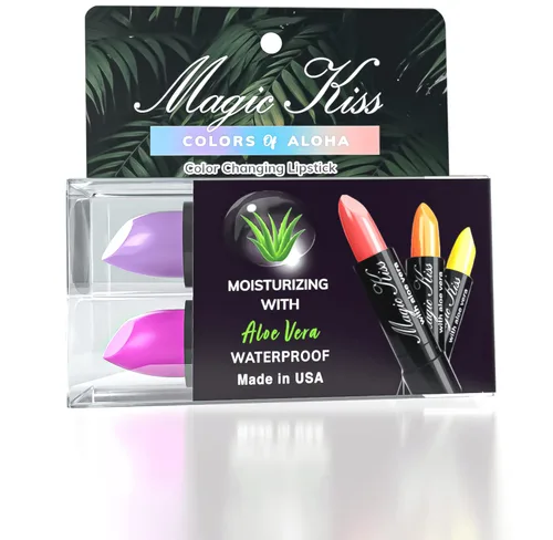 Miniatura 14 de Magic Kiss Juego de pintalabios mate que cambia de color, hidratante nutritivo de larga duración, bálsamo labial mágico que cambia