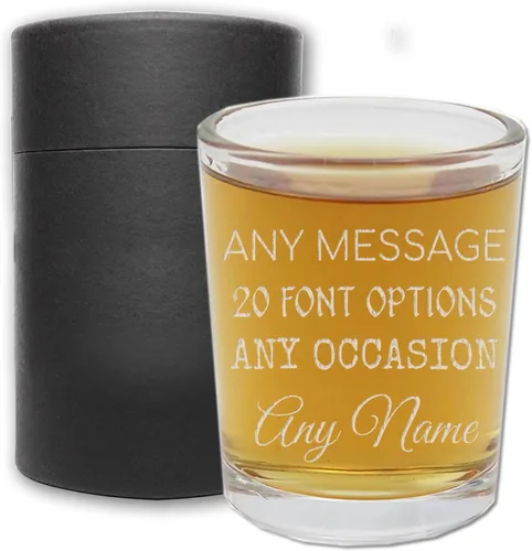 Miniatura 8 de 1 paquete de vasos de chupito grabados personalizados de 2.5 onzas, regalo personalizado para mujeres y hombres, fecha de nombre de mensaje grabado
