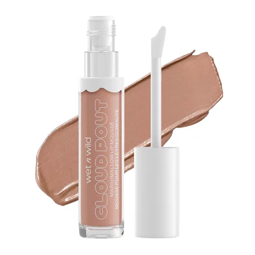 Miniatura 18 de wet n wild Crema de labios Cloud Pout con malvavisco, Pink Girl, You're Whipped Aceite de argán Vitamina E Sabor a malvavisco