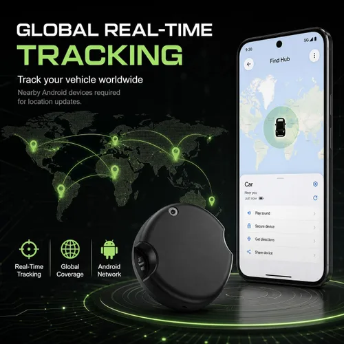 Miniatura 3 de Magnetic Hidden GPS Tracker for Vehicles,Magnetic Waterproof Car Tracker, No Monthly fees, Mini Portable GPS Tracker for Bike,Trucks, Fleet