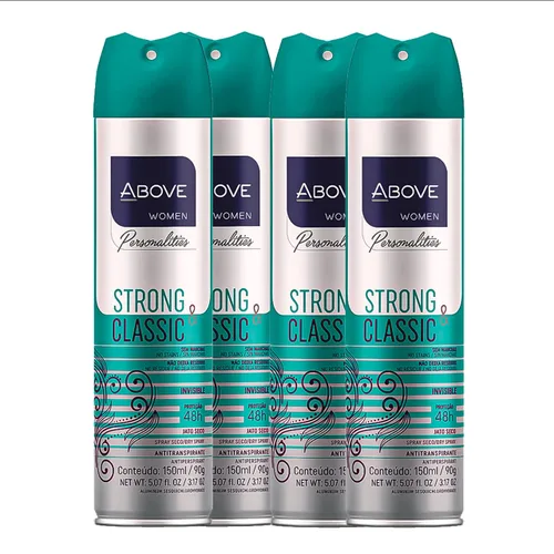 Miniatura 30 de ABOVE 48 Hours Personalities - Desodorante antitranspirante, pacífico y a la moda, 3.17 onzas, desodorante en aerosol para mujeres, notas de lirio