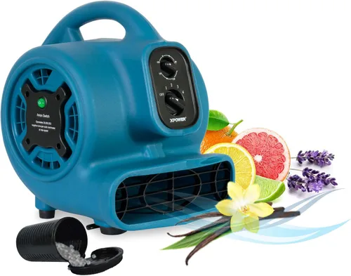 Miniatura 11 de XPOWER P-150N - Ventilador difusor de aroma con aroma aromático Freshen Air Mover + ionizador para aromatización, enfriamiento, ventilación y secado