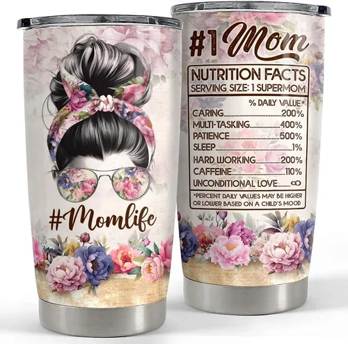 Miniatura 30 de SANDJEST Vaso Térmico para Parejas de 20oz Regalos para Esposa Esposo Calavera Parejas Vasos Térmicos de Acero Inoxidable Taza de Viaje para Café