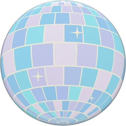 Miniatura 3 de PopSockets de bola de discoteca estética pastel danesa PopGrip intercambiable