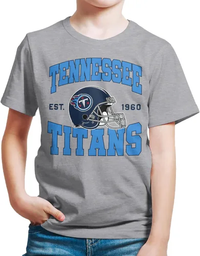 Miniatura 8 de Junk Food Clothing x NFL - Casco de equipo - Camiseta de manga corta para niños y niñas con licencia oficial de la NFL