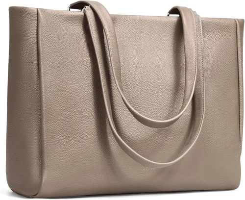 Miniatura 12 de befen Bolso Tote de Trabajo para Laptop de Cuero Genuino para Mujeres Damas Totes Bolsos de Hombro Carteras Bandolera Bolso de Mano