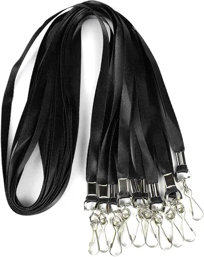 Miniatura 14 de Lanyards - Cordones de nailon para tarjetas de identificación de alta calidad, perfectos para oficina, niños, profesores