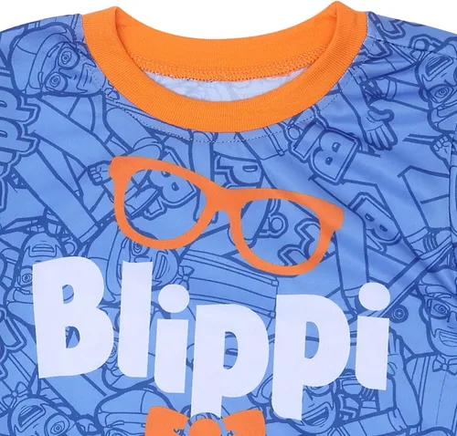 Miniatura 2 de Blippi Camiseta de manga corta para niños y niños pequeños